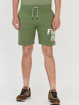Zdjęcie produktu AERONAUTICA MILITARE Bermudy zielone męskie, Rozmiar XXL