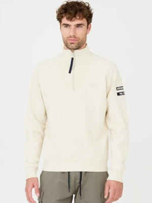 AERONAUTICA MILITARE Beżowa męska bluza, Rozmiar L