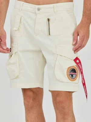 AERONAUTICA MILITARE Beżowe męskie shorty Crew Chief, Rozmiar 50