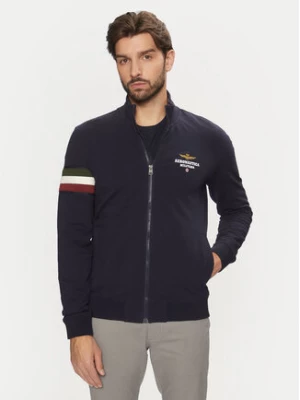 Aeronautica Militare Bluza 242FE1871F439 Granatowy Regular Fit