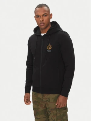 Aeronautica Militare Bluza 251FE1974F459 Czarny Regular Fit