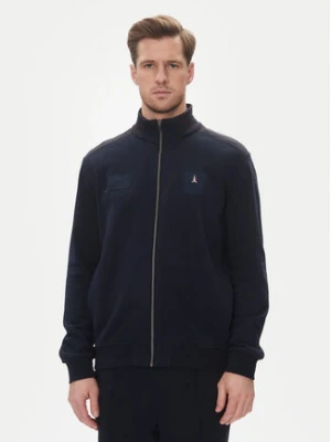 Aeronautica Militare Bluza 251FE1997F584 Granatowy Regular Fit