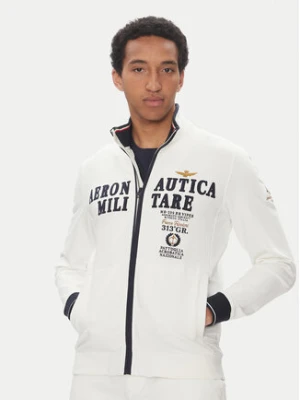 Aeronautica Militare Bluza 251FE1999F459 Biały Regular Fit