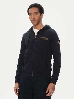 Aeronautica Militare Bluza 251FE2013F585 Granatowy Regular Fit