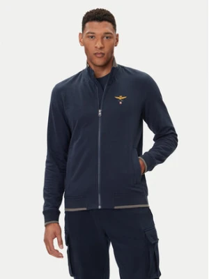 Aeronautica Militare Bluza 252FE1956UF00459 Granatowy Regular Fit