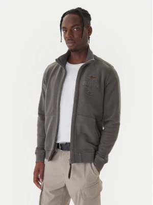 Aeronautica Militare Bluza 252FE2055UF00665 Szary Regular Fit