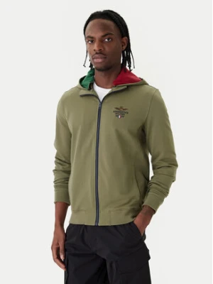 Aeronautica Militare Bluza 261FE2097UF00674 Zielony Regular Fit