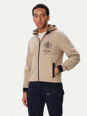 Aeronautica Militare Bluza 262FE2131UF00662 Beżowy Regular Fit