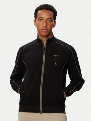Aeronautica Militare Bluza 262FE2138UF00691 Czarny Regular Fit