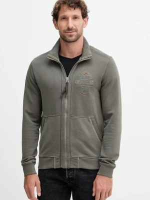 Aeronautica Militare bluza bawełniana męska gładka FE2055UF00665