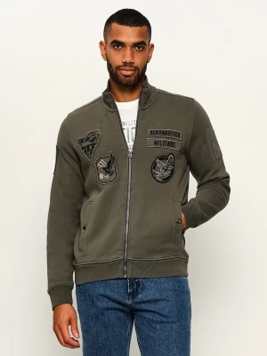 Aeronautica Militare Bluza | Regular Fit zielony