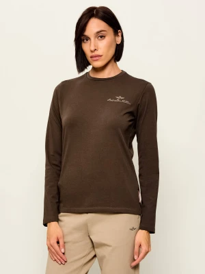 Aeronautica Militare Bluzka | Regular Fit brązowy