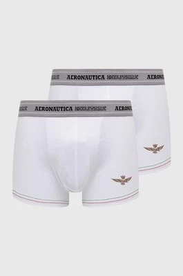 Aeronautica Militare bokserki 2-pack męskie kolor biały AM1UBX003