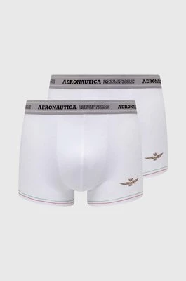Aeronautica Militare bokserki 2-pack męskie kolor biały AM1UBX004