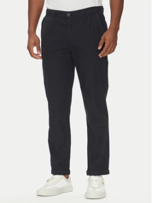 Aeronautica Militare Chinosy 251PA1654CT3505 Granatowy Regular Fit