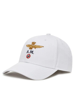 Aeronautica Militare Czapka z daszkiem 251HA1100CT2848 Biały