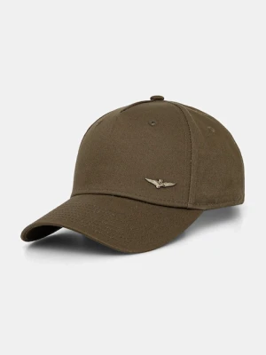 Aeronautica Militare czapka z daszkiem bawełniana kolor zielony HA1122UCT02848
