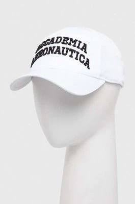 Aeronautica Militare czapka z daszkiem kolor biały z aplikacją HA1160CT3248