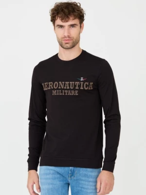 AERONAUTICA MILITARE Czarny longsleeve