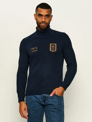 Aeronautica Militare Golf | Slim Fit granatowy