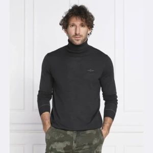 Aeronautica Militare Golf | Slim Fit | z dodatkiem wełny