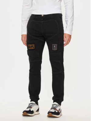 Aeronautica Militare Joggery 242PF743J505 Czarny Regular Fit