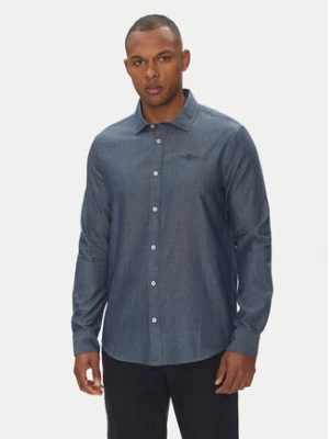Aeronautica Militare Koszula 251CA1276CT3292 Niebieski Regular Fit
