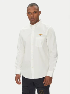 Aeronautica Militare Koszula 251CA1277CT3532 Biały Regular Fit