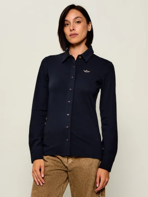 Aeronautica Militare Koszula | Slim Fit granatowy