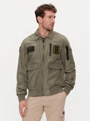 Aeronautica Militare Kurtka bomber 241AB2071CT3081 Zielony Regular Fit