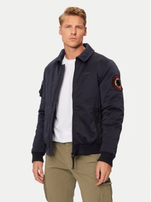 Aeronautica Militare Kurtka bomber 242AB2190CT3376 Granatowy Regular Fit