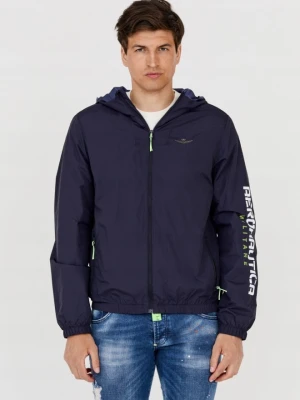 AERONAUTICA MILITARE Kurtka męska granatowa, Rozmiar 56