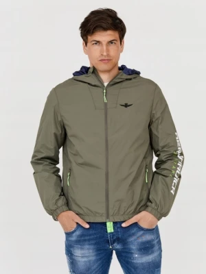 AERONAUTICA MILITARE Kurtka męska zielona, Rozmiar 56