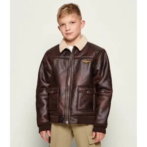 Aeronautica Militare Kurtka MONTONE | Relaxed fit | shearling