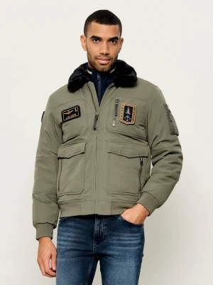 Aeronautica Militare Kurtka Pilot | Regular Fit zielony