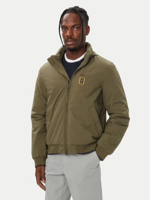 Aeronautica Militare Kurtka przejściowa 262AB3084UCT04374 Khaki Regular Fit