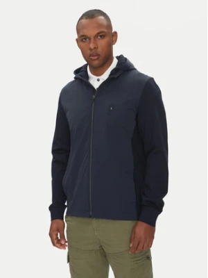 Aeronautica Militare Kurtka softshell 251AF499F559 Granatowy Regular Fit