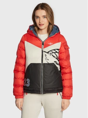 Aeronautica Militare Kurtka zimowa 222AB2051DCT3036 Czerwony Regular Fit