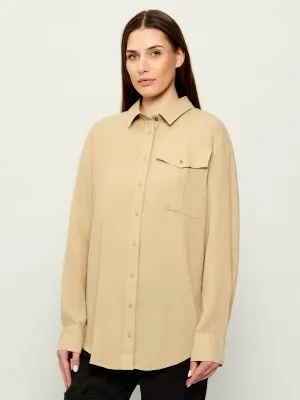 Aeronautica Militare Lniana koszula | Loose fit