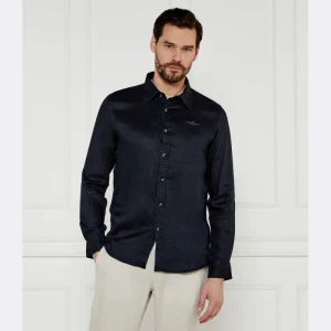 Aeronautica Militare Lniana koszula | Regular Fit