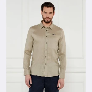 Aeronautica Militare Lniana koszula | Regular Fit