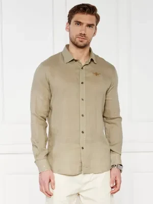 Aeronautica Militare Lniana koszula | Regular Fit