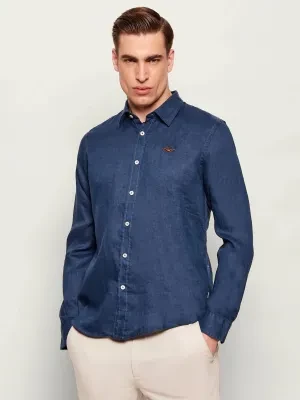 Aeronautica Militare Lniana koszula | Regular Fit