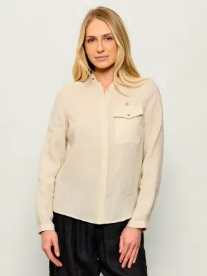 Aeronautica Militare Lniana koszula | Regular Fit