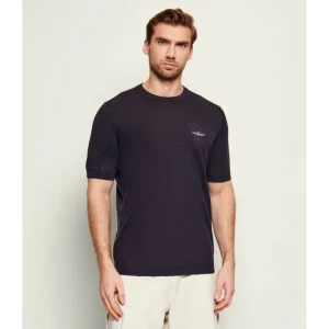 Aeronautica Militare Lniany t-shirt | Regular Fit