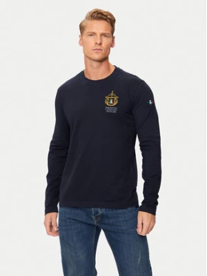 Aeronautica Militare Longsleeve 242TS2316J564 Granatowy Regular Fit