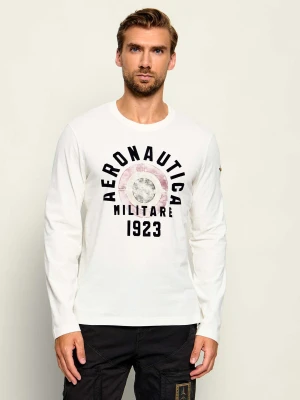 Aeronautica Militare Longsleeve | Regular Fit ecru
