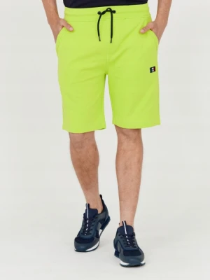 AERONAUTICA MILITARE Męskie dresowe bermudy zielone, Rozmiar XXL