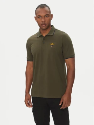 Aeronautica Militare Polo 251PO1308P82 Khaki Regular Fit