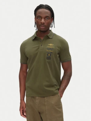 Aeronautica Militare Polo 251PO1853P191 Khaki Regular Fit